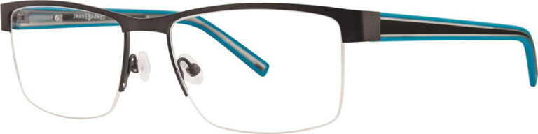 Jhane Barnes Substitution Eyeglasses Black 54mm Men