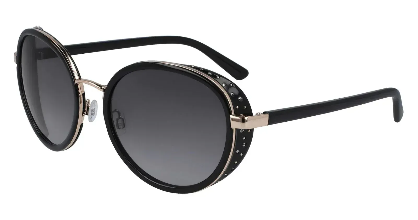 Bebe BB7213 001 Sunglasses Jet 56mm Women | Lens & Luxe display picture 2