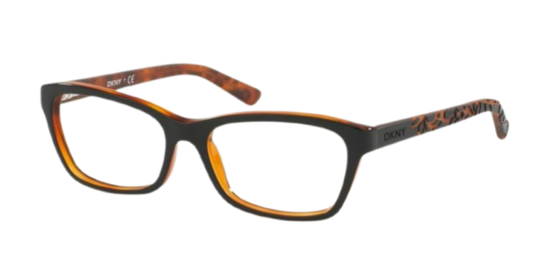 DKNY DY4649 3639 Eyeglasses Shiny Black 53mm Women