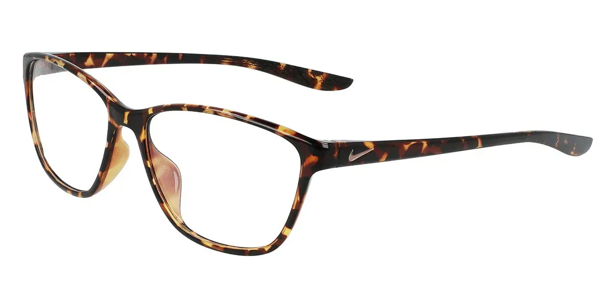 Nike 7028 242 Eyeglasses Dark Havana 54mm Women | Lens & Luxe display picture 1