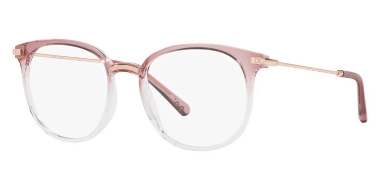 Dolce & Gabbana DG5071 3303 Eyeglasses Gradient Pink 50mm Women