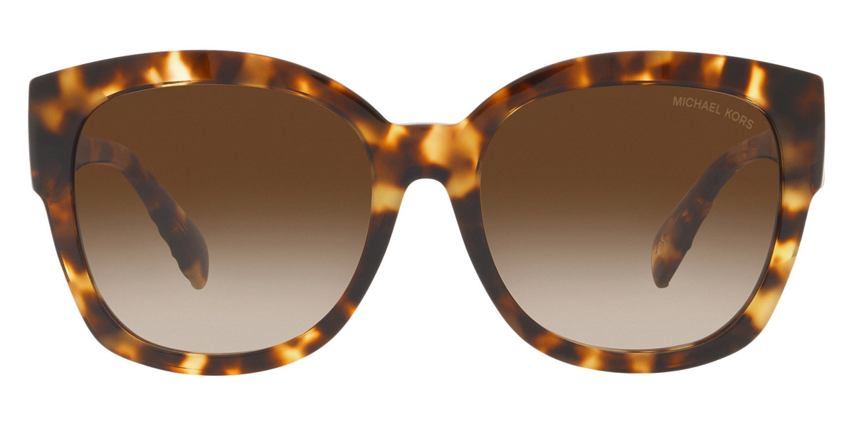 Michael Kors Sunglasses MK2163 San Marino 31027P Dark Tortoise Clear Gold Lenses Sunglasses Michael Kors San Marino MK 2163 (31027P) MK2163  main image 2