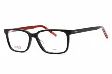 Hugo HG 1010 0OIT 00 Eyeglasses Black Red 53mm