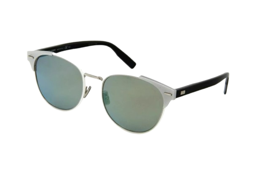 Dior Homme 0206S SVM/QU Sunglasses Silver/white 54... | Lens  display picture 1