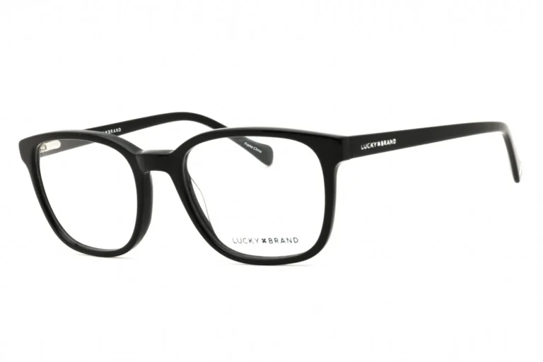 Lucky Brand D411 0BLA Eyeglasses Black 53mm Men