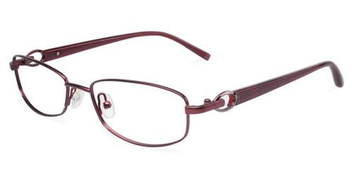 Jones New York J473 Eyeglasses Red 52mm Women