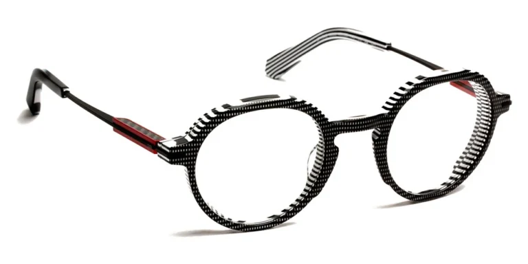 J.F. Rey JF1545 C0830 Eyeglasses Black/cristal Pixel 46mm Men