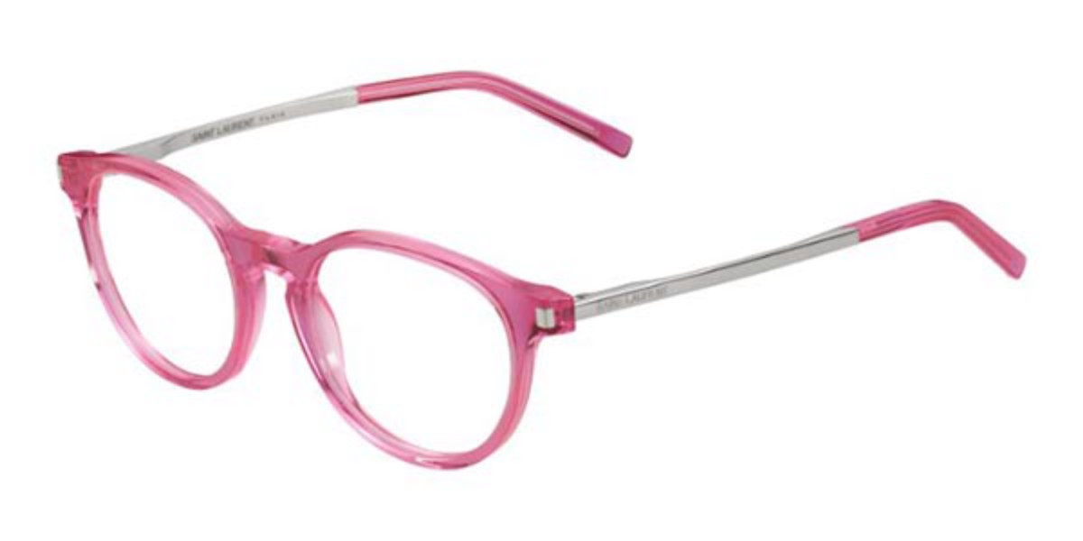 Saint Laurent SL 472 005 Eyeglasses Pink 52mm | Lens & Luxe